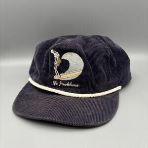 Katin Skeleton No Problemo Corduroy SnapBack Ball Cap Blue